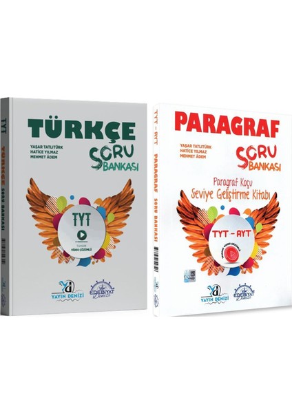 TYT Türkçe ve Paragraf Soru Bankası Seti 2 Kitap