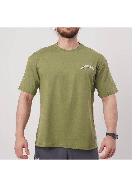 Rise Up Asker Yeşili Oversize Tişört fiyatları