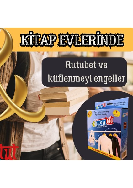 Rutubet ve Nem Karşı Etkili Koku Küf ve Korozyon Önleyici 3 Kutu 6 Paket 3 kg