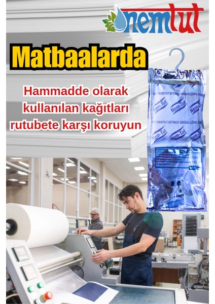 Rutubet ve Nem Karşı Etkili Koku Küf ve Korozyon Önleyici 3 Kutu 6 Paket 3 kg