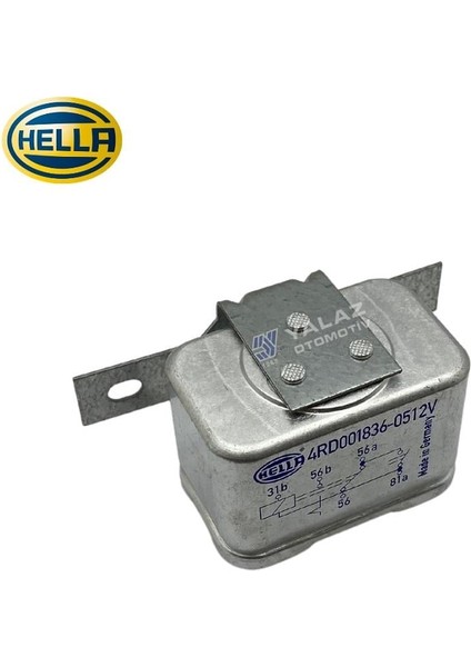 12V Far Rölesi 5 Uçlu (Çift Platin) (Kalıcı)