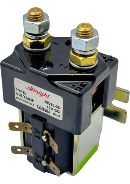 12V DC KONTAKTÖR 100 A (4 FİŞ+2 CIVATA)