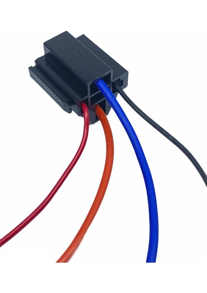 RÖLE SOKETİ (RÖLE YUVASI) (4 UÇLU/5 UÇLU 70 A) (2 UÇ KÜÇÜK / 3 UC BÜYÜK) (6.3 MM / 9.5 MM) (KABLOLU) fiyatları