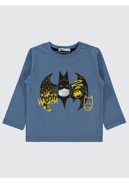 Erkek Çocuk Sweatshirt 2-5 Yaş Indigo