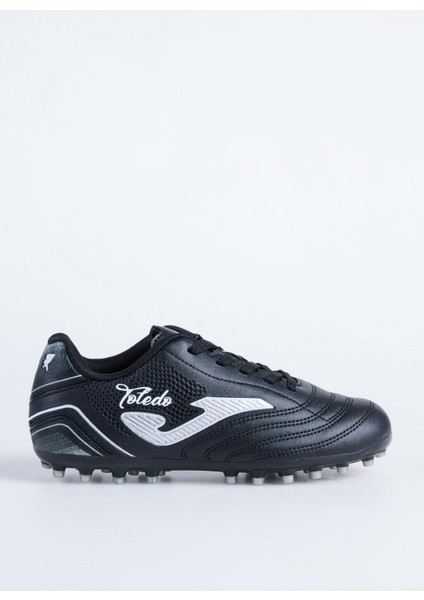 Siyah Erkek Çocuk Futbol Ayakkabısı TOJW2401AG-TOLEDO Jr 2401 Black Whı