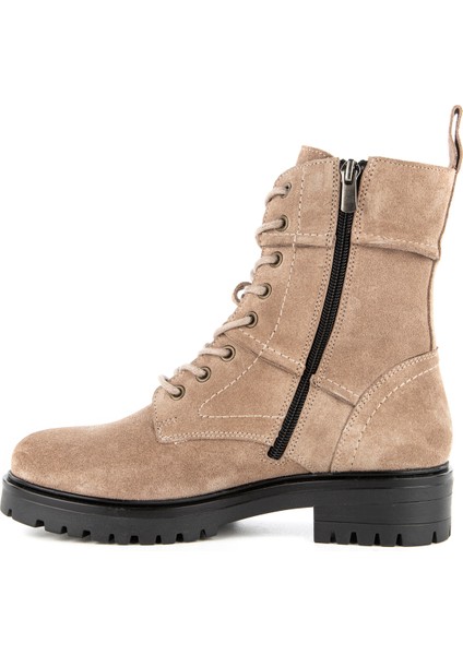 Nubuk Bej Kadın Bot 725009-196 fiyatları
