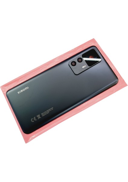 Xiaomi Mi 12T Pro Arka Kapak (Full Kamera Lensi) Siyah