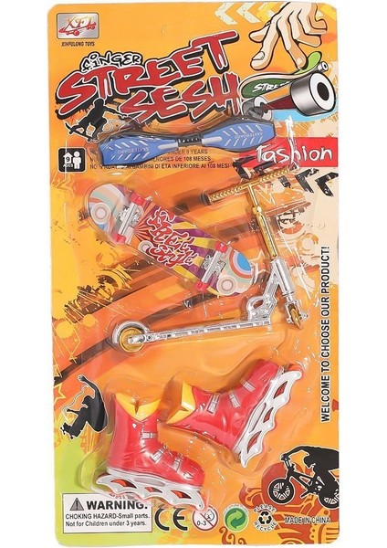 KZL-012-A7 Kartela Kaykay Paten Scooter Oyun Seti -Kızılkaya fırsatları