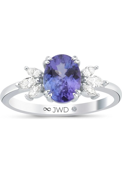 1,52CT Jwd Pırlanta Tanzanit Yüzük