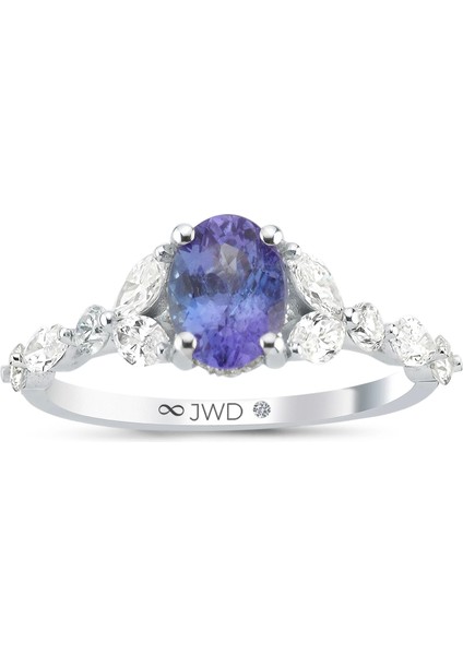 1,76CT Jwd Pırlanta Tanzanit Yüzük
