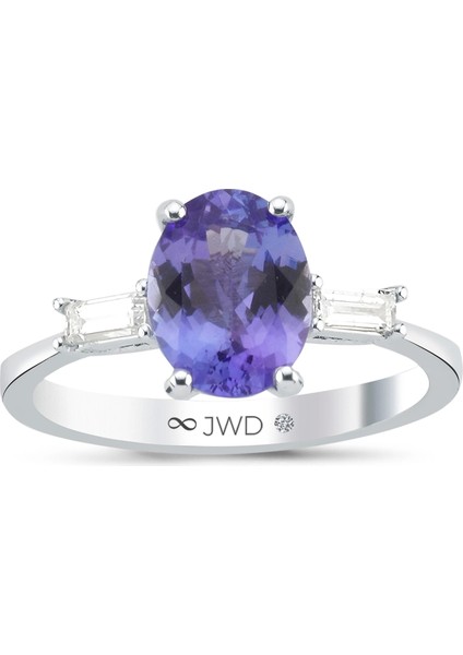 1,78CT Jwd Pırlanta Tanzanit Yüzük