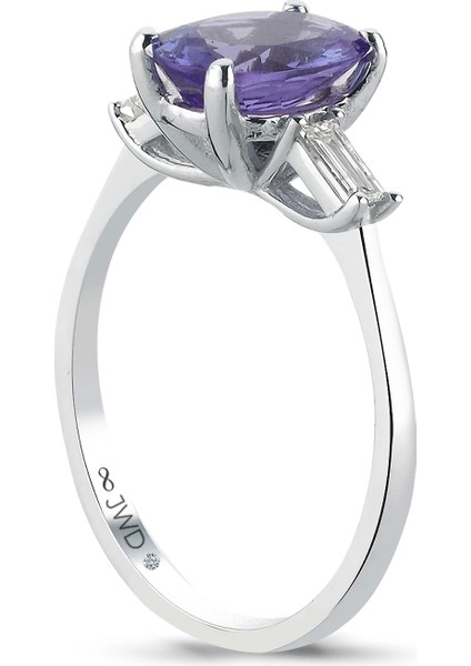 1,78CT Jwd Pırlanta Tanzanit Yüzük fiyatları