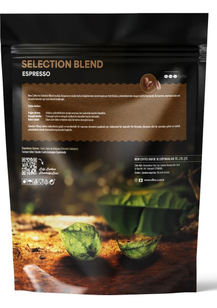 SB1000GR Selection Blend 1000 gr Espresso Çekirdek Kahve