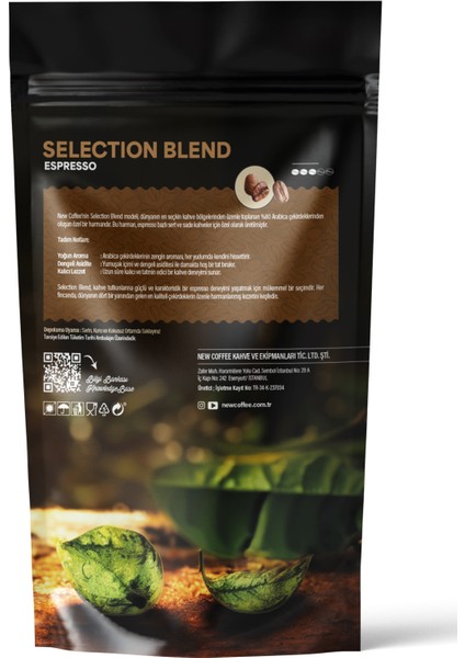 SB500GR Selection Blend 500 gr Espresso Çekirdek Kahve