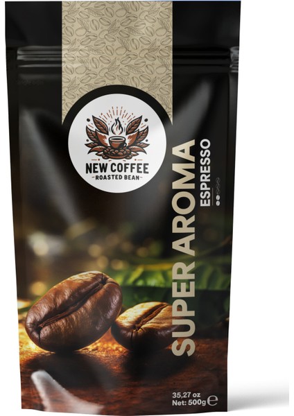 SA500GR Super Aroma 500 gr Espresso Çekirdek Kahve