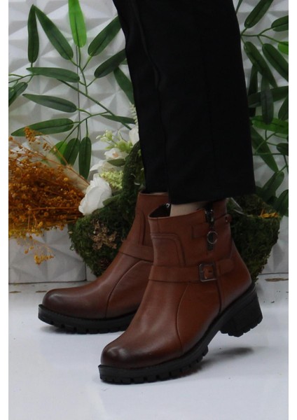 42831 Taba Deri Içi Kürklü Kaymaz Taban Kadın Bot modelleri