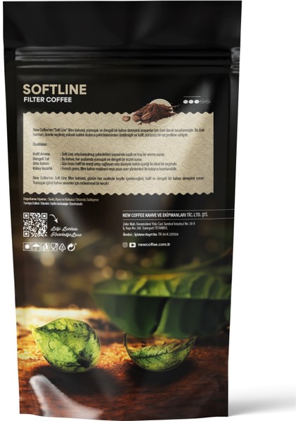 SL500GR Soft Line 500 gr Öğütülmüş Filtre Kahve