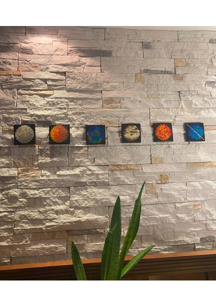 Flexi Pixel Sanat Kiti - Dünya / Gezegen Serisi