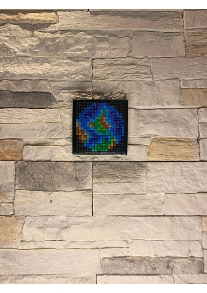 Flexi Pixel Sanat Kiti - Dünya / Gezegen Serisi
