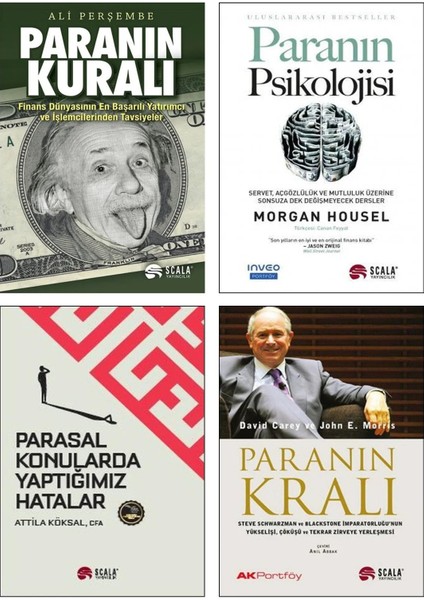 Paranın Kuralı / Paranın Psıkolojısı / Parasal Konularda Yaptıgımız Hatalar / Paranın Kralı (4 Takım)