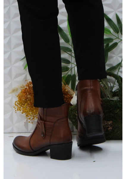 42806 Taba Deri Içi Kürklü Kaymaz Taban Kadın Bot fırsatları