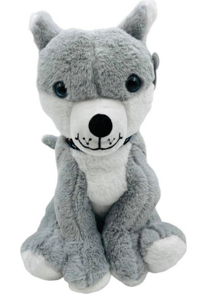 Peluş Sibirya Kurdu 50 cm