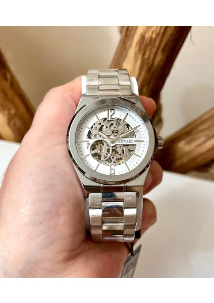 Gümüş Renk Çelik Kordon Business Otomatik Erkek Kol Saati indirimleri