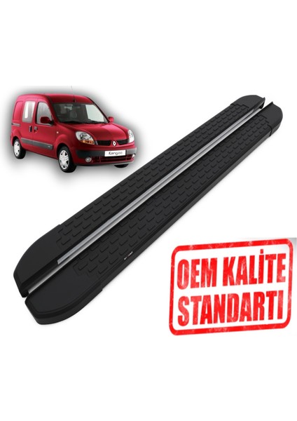 Kango 1996 - 2007 Araca Özel Nevada Siyah Yan Basamak