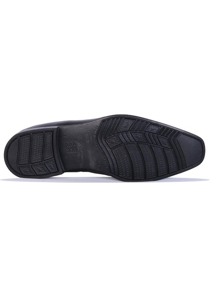 M295 Siyah Kauçuk Deri Erkek Klasik Ayakkabı fırsatları