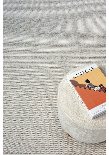 Naturel Bukleli Yumuşak Dokulu Beyaz Bej Iskandinav Koridor Kesme Yolluk Dokuma Halı modelleri