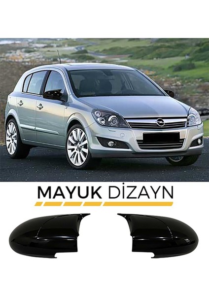 Opel Astra H 2004-2009 Yarasa Ayna Kapağı + Montaj Bandı