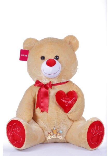 Peluş Ayıcık Sevimli Kalpli Seni Seviyorum Sevgiliye Hediye Ayı
