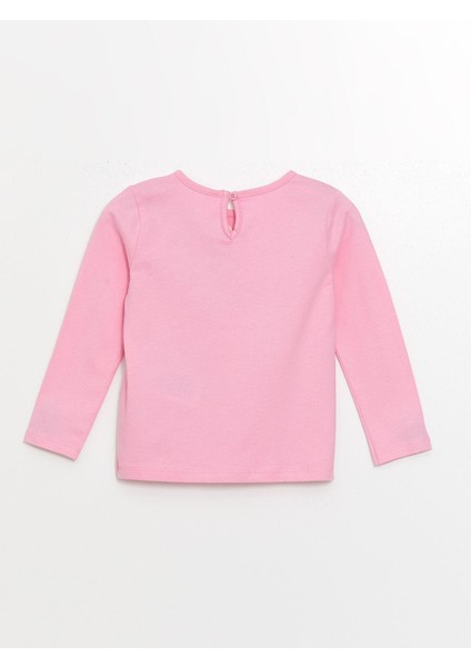 Lcw Kids Bisiklet Yaka Basic Kız Bebek Tişört fiyatları