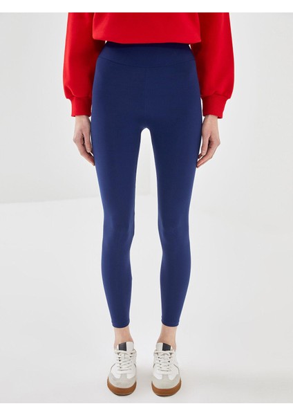 Lcw Vision Kadın Beli Lastikli Ekstra Dar Fit Düz Tayt fiyatları