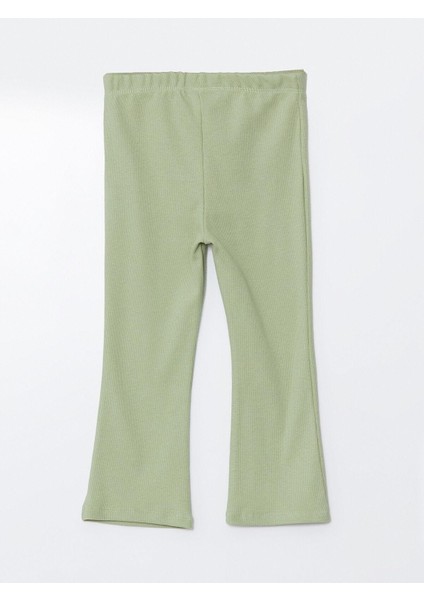 Lcw Kids Beli Lastikli Basic Ispanyol Paça Kız Bebek Tayt modelleri