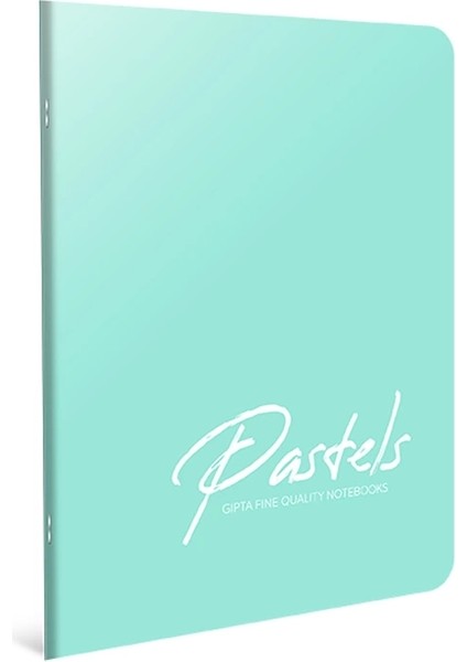 Pastels 17 x 24 cm Tel Dikişli Pp Kapak 80 Yaprak Kareli Defter