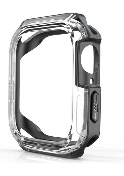 Apple Watch 7 45MM Redclick Watch Gard 08 Sert Pc + Silikon Koruyucu