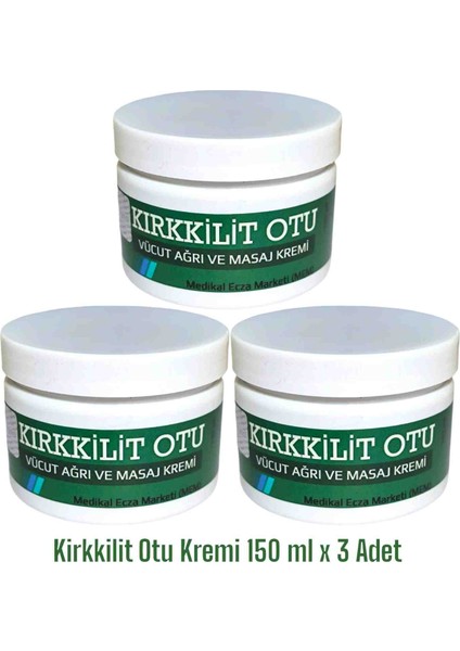 Dr Mem Kırkkilit Otu Kremi 150 ml x 3 Adet -Özel Krem