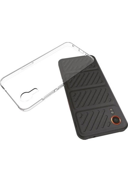 Lyon Tech Galaxy Xcover7 Kılıf Süper Silikon Kapak