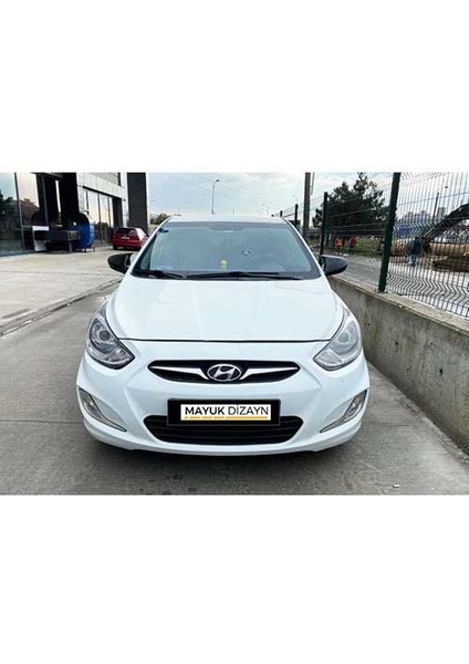 Hyundai Accentblue "sinyalsiz" (2011-2019) Uyumlu Batman Ayna Kapağı ve Montaj Bandı