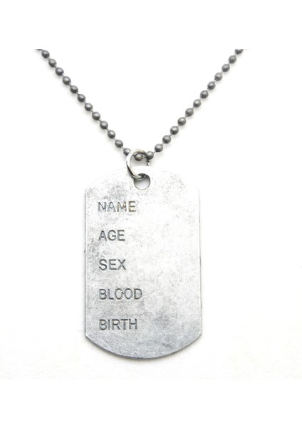 Metalik Çelik Künye