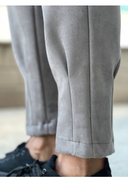 Rvr Paça Pensli Süet Pantolon indirimleri