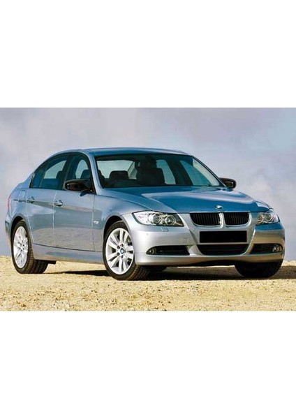 Bmw 3 Serisi E90 Makyajsız Yarasa Ayna Kapağı - 2005-2009 + Montaj Bandı