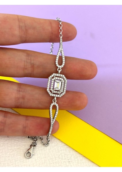 4,53 gr Silver Renk Büyük Kanatlı Baget 925 Gümüş Bileklik fiyatları