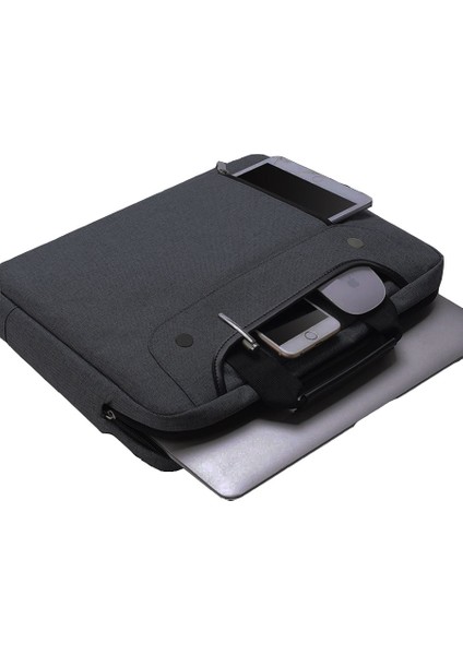 NLG300 15.6" - 16.1" Evrak Notebook Laptop Bilgisayar Çantası - Gri