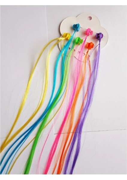 Kız Çocuk Çıtçıt Mandal Toka Renkli Saç