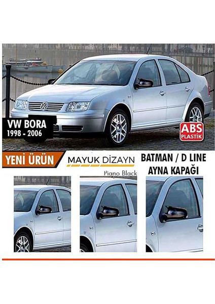 Volkswagen Bora 1998-2006 Batman Yarasa Ayna Kapağı