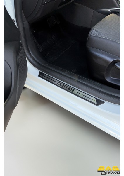 Dacia Duster Suv Krom Kapı Eşik Koruması 2010-2017 Arası 4 Parça