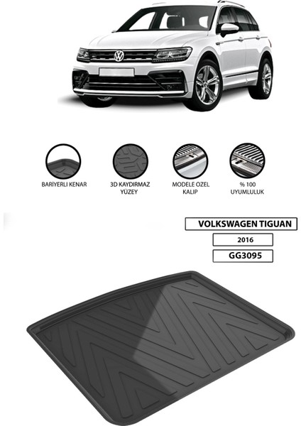 Yücel Oto Aksesuar Volkswagen Tiguan 2016+