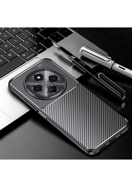 Xiaomi Redmi 14C 4g Kılıf Redclick Negro Karbon Görünüm Silikon Kapak indirimleri